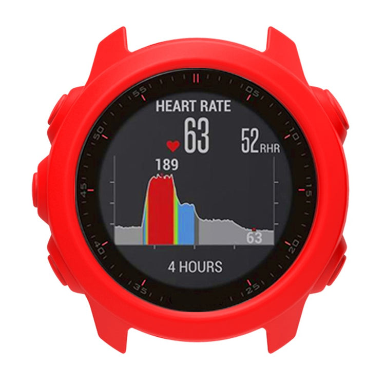 Garmin Forerunner 245 Music / Forerunner 245 Watch Case Soft Silicone Protective Cover - Red#serie_3