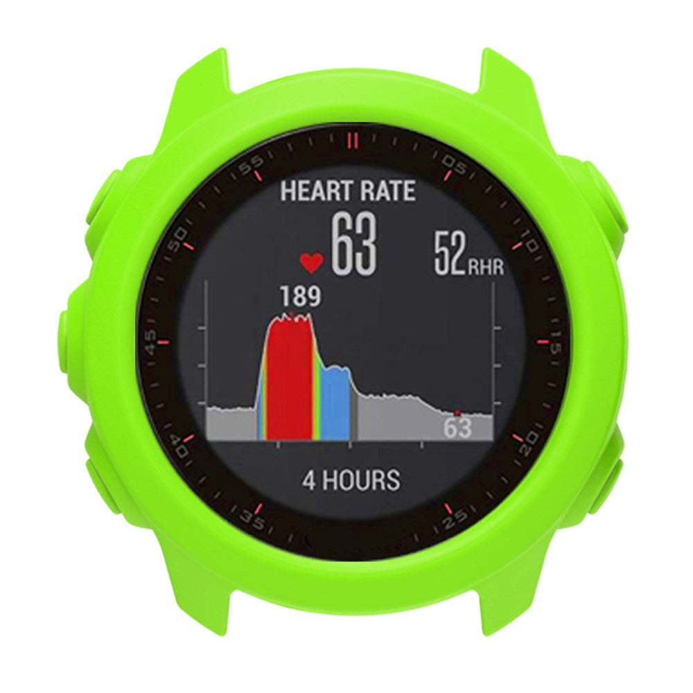Garmin Forerunner 245 Music / Forerunner 245 Watch Case Soft Silicone Protective Cover - Green#serie_10