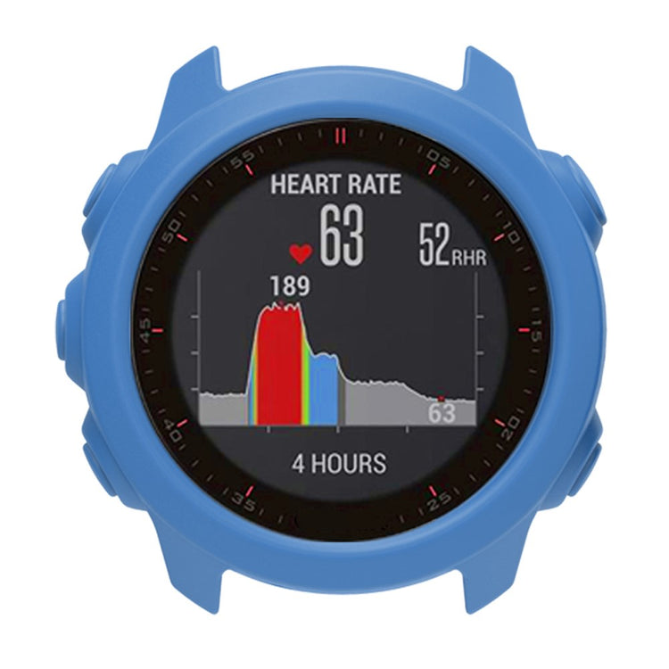 Garmin Forerunner 245 Music / Forerunner 245 Watch Case Soft Silicone Protective Cover - Blue#serie_11