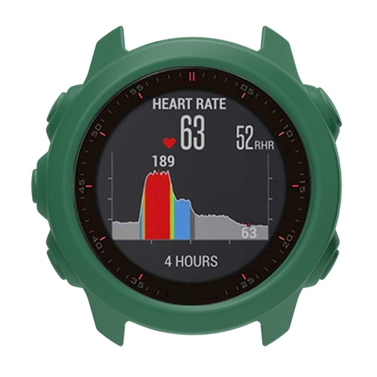Garmin Forerunner 245 Music / Forerunner 245 Watch Case Soft Silicone Protective Cover - Army Green#serie_12