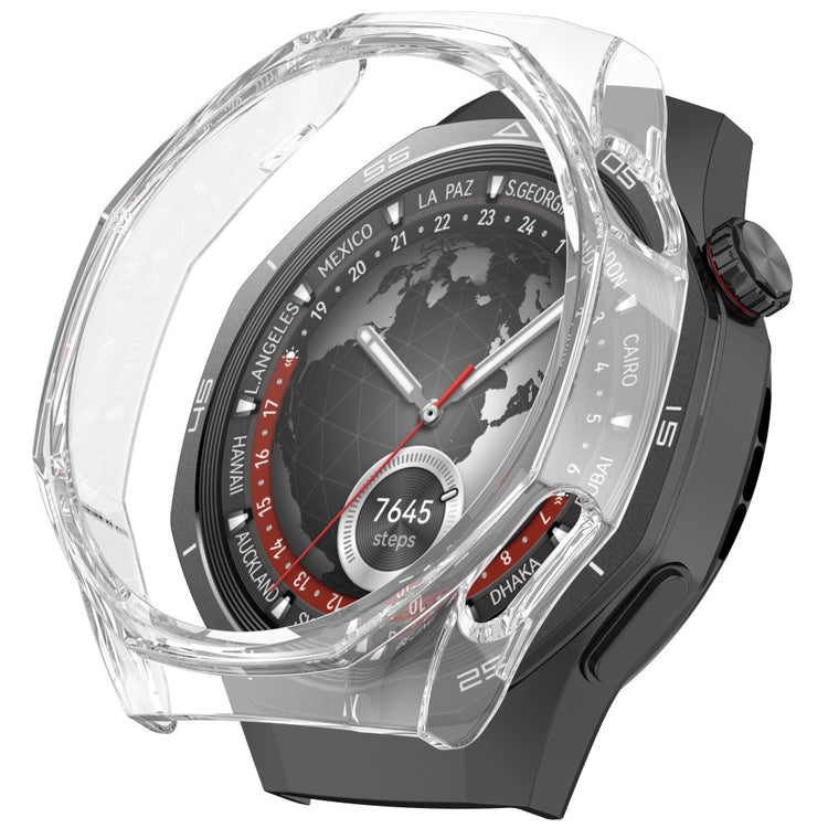 Huawei Watch GT 5 Pro 46mm Protective Case Hollow-Out PC Watch Frame Cover - Transparent#serie_3