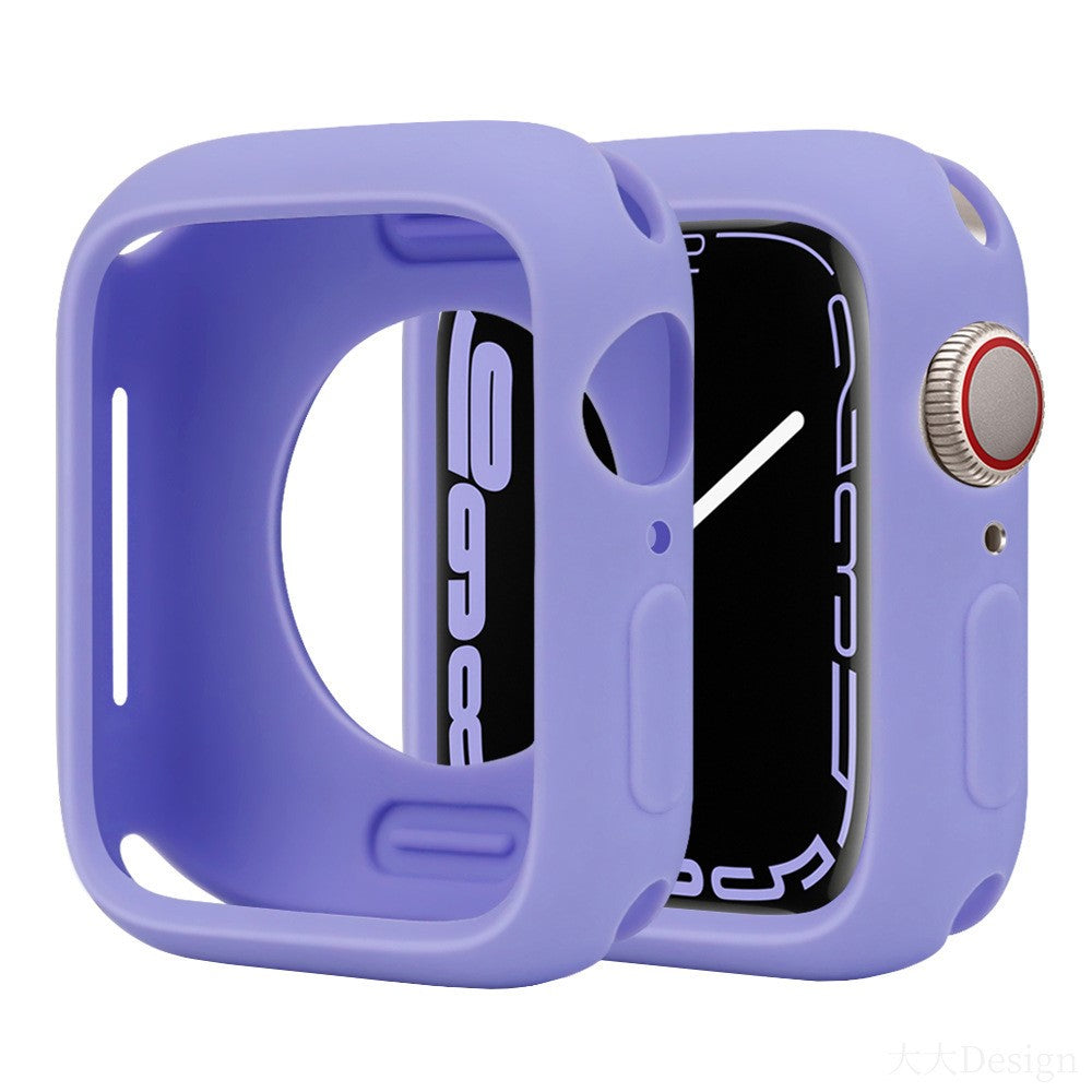 Apple Watch Series 10 42mm Silicone Protective Case Candy Color Shockproof Watch Cover - Lilac#serie_6