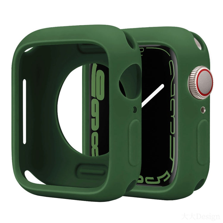 Apple Watch Series 10 42mm Silicone Protective Case Candy Color Shockproof Watch Cover - Clover#serie_8