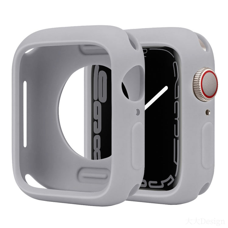 Apple Watch Series 10 42mm Silicone Protective Case Candy Color Shockproof Watch Cover - Cloud Grey#serie_9