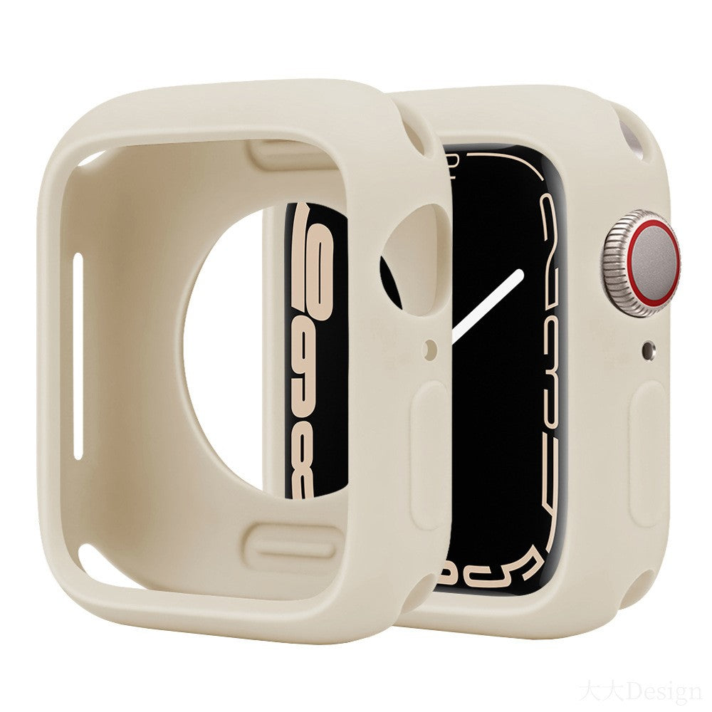 Apple Watch Series 10 42mm Silicone Protective Case Candy Color Shockproof Watch Cover - Starlight#serie_10