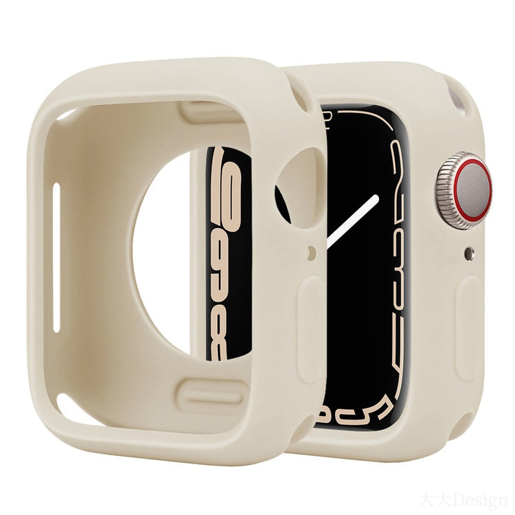 Apple Watch Series 10 42mm Silicone Protective Case Candy Color Shockproof Watch Cover - Starlight#serie_10