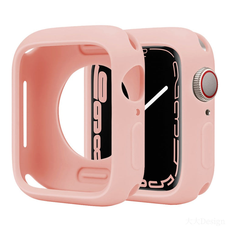 Apple Watch Series 10 42mm Silicone Protective Case Candy Color Shockproof Watch Cover - Vintage Rose#serie_12