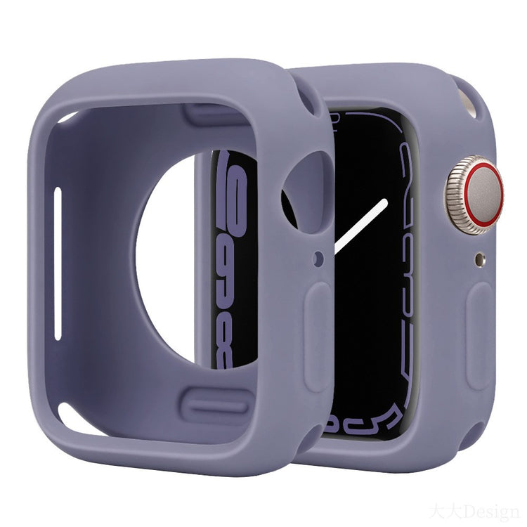 Apple Watch Series 10 42mm Silicone Protective Case Candy Color Shockproof Watch Cover - Lavender Grey#serie_18