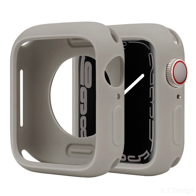Apple Watch Series 10 42mm Silicone Protective Case Candy Color Shockproof Watch Cover - Brick Blue#serie_19