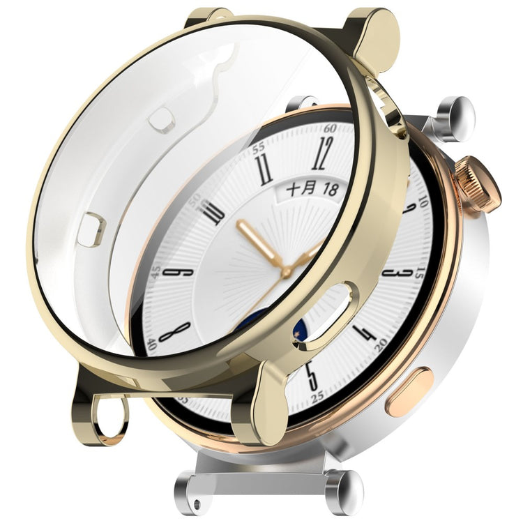 Fint Silikone Cover passer til Huawei Watch GT 4 41mm - Guld#serie_2