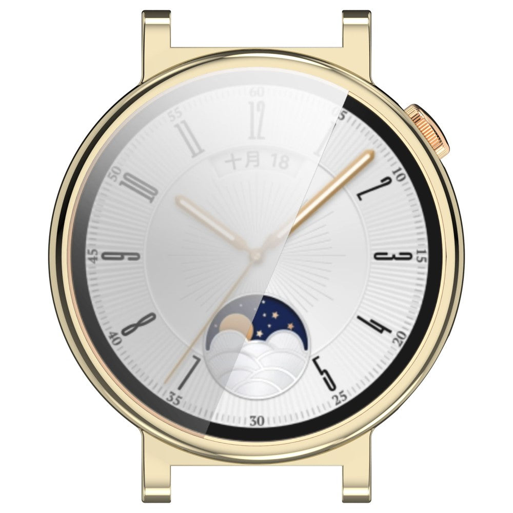 Fint Silikone Cover passer til Huawei Watch GT 4 41mm - Guld#serie_2