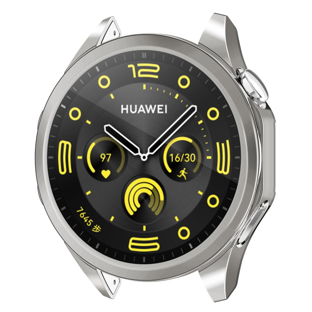 Meget Fint Silikone Cover passer til Huawei Watch GT 4 46mm - Sølv#serie_1