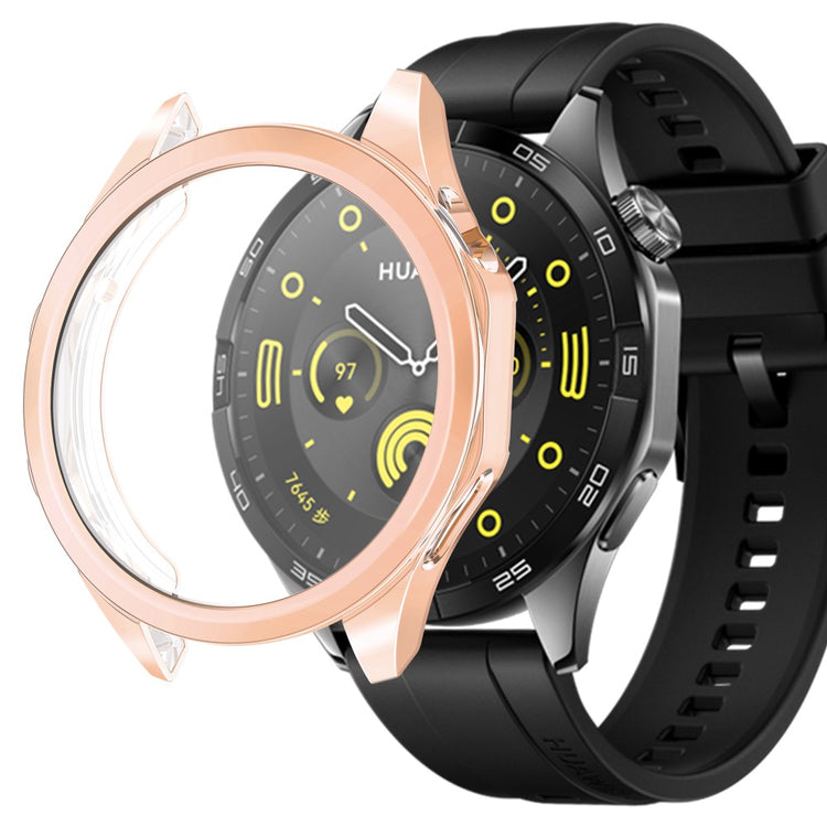 Meget Fint Silikone Cover passer til Huawei Watch GT 4 46mm - Pink#serie_4