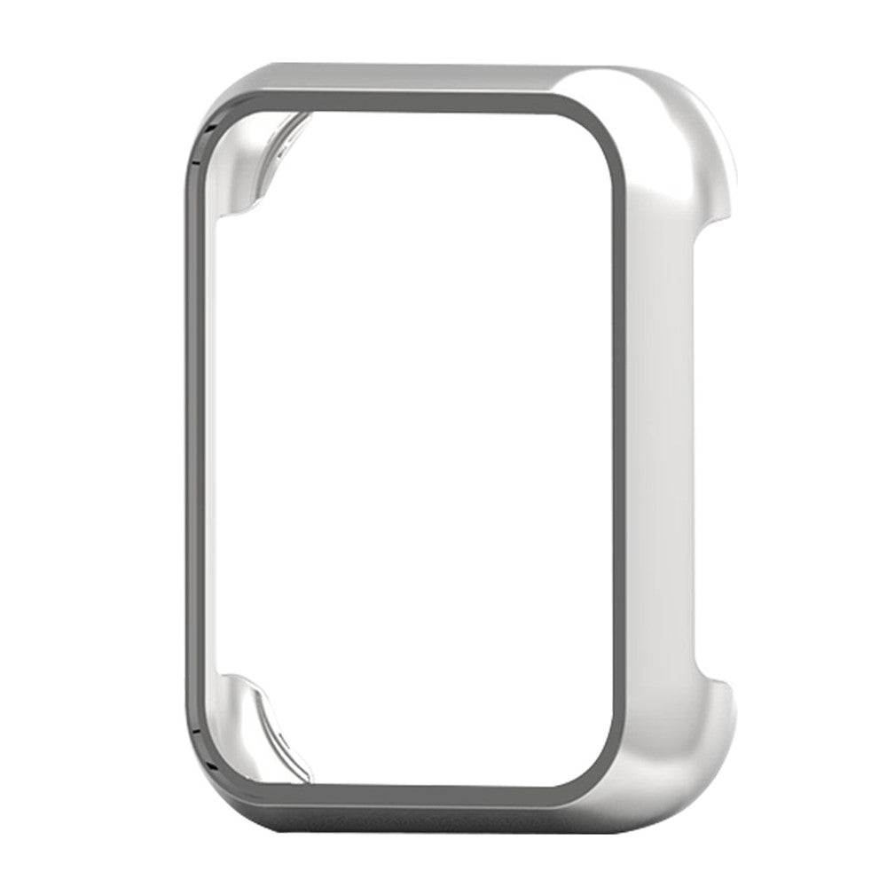Hårdt Silikone Universal Bumper passer til Oppo Watch 2 (42mm) / Oppo Watch 3 - Sølv#serie_7