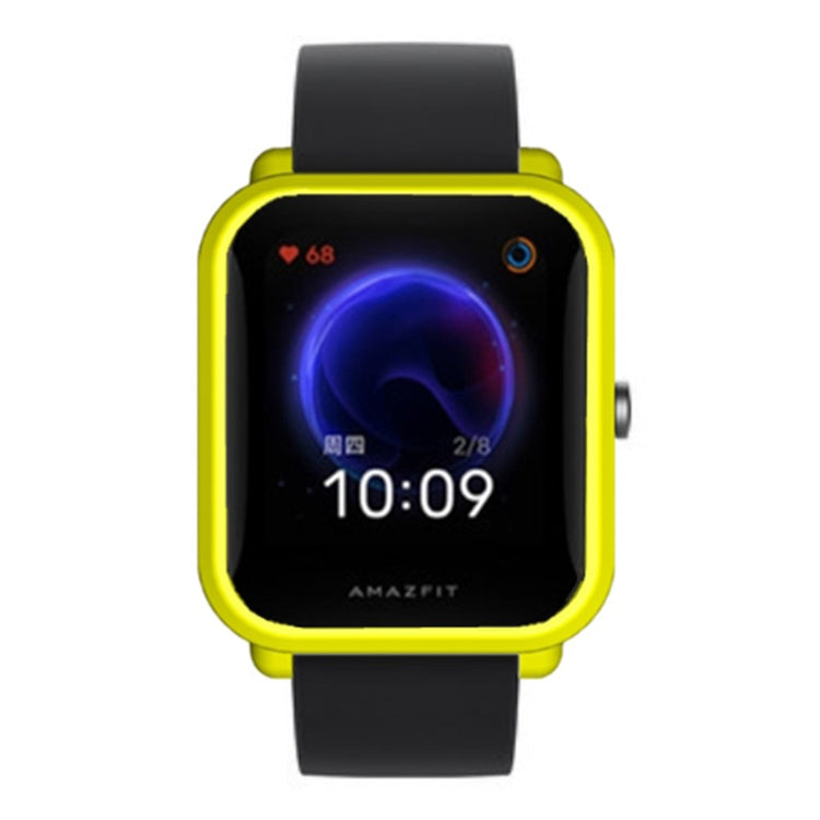 Fint Silikone Cover passer til Amazfit Bip U / Amazfit Bip 1 - Gul#serie_6