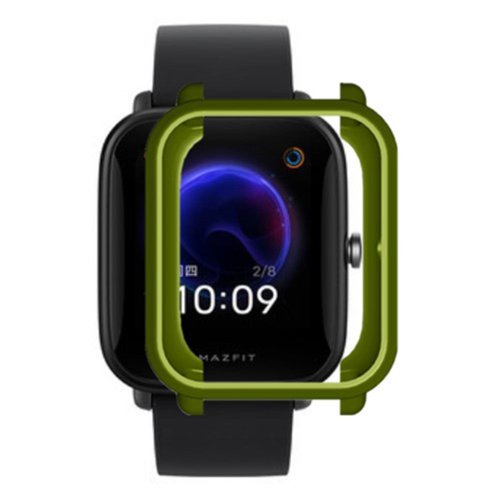 Fint Silikone Cover passer til Amazfit Bip U / Amazfit Bip 1 - Grøn#serie_8