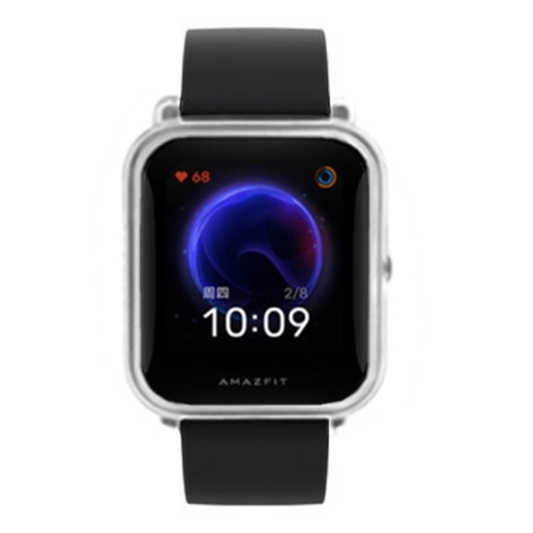 Fint Silikone Cover passer til Amazfit Bip U / Amazfit Bip 1 - Gennemsigtig#serie_9