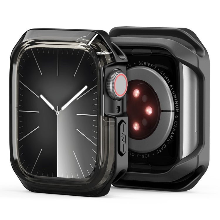 Meget Fint Silikone Cover passer til Apple Smartwatch - Sort#serie_2