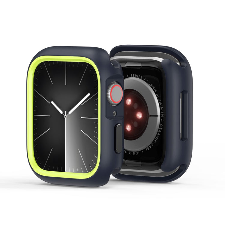 Rigtigt Fint Silikone Cover passer til Apple Smartwatch - Grøn#serie_1