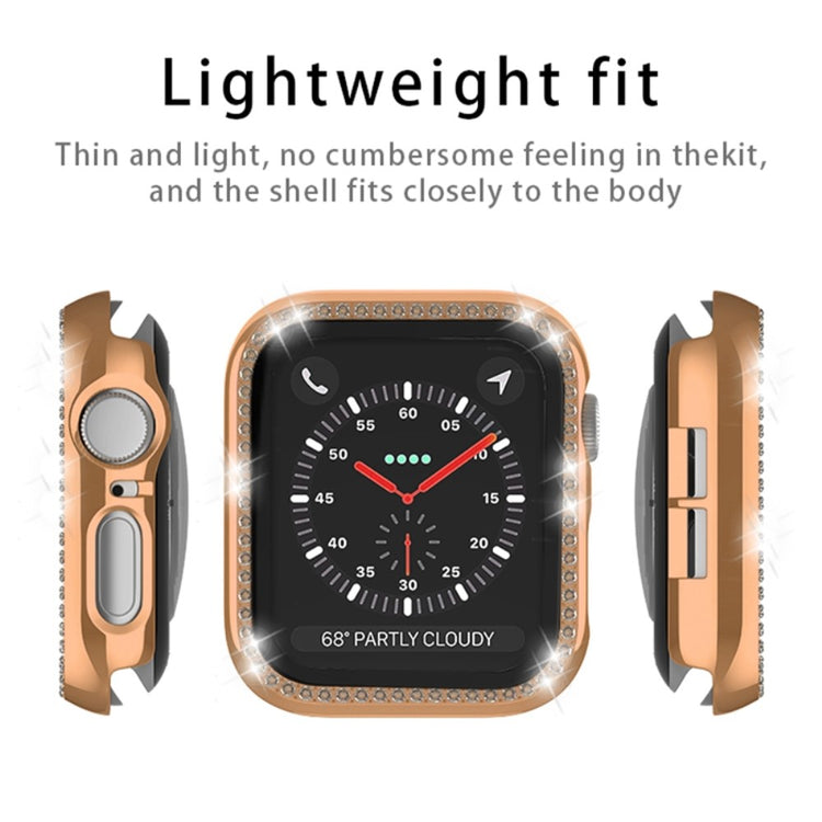 Rhinsten Og Glas Universal Rem passer til Apple Watch Ultra / Apple Watch Ultra 2 - Sølv#serie_5