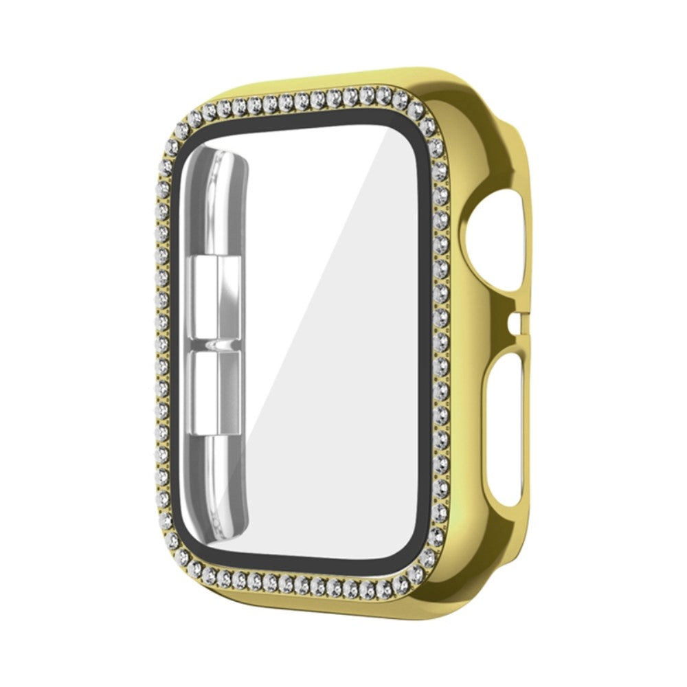 Rhinsten Og Glas Universal Rem passer til Apple Watch Ultra / Apple Watch Ultra 2 - Guld#serie_6