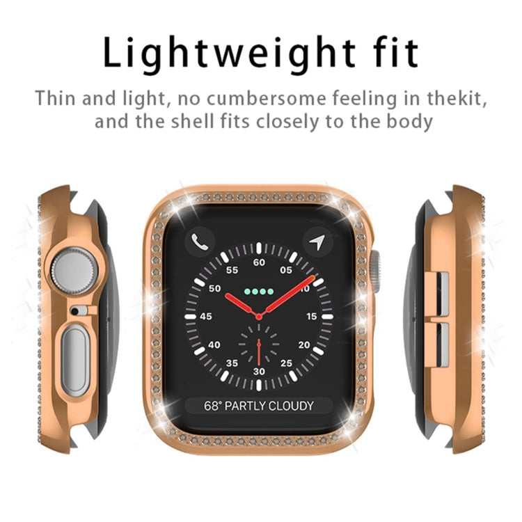 Super Flot Rhinsten Universal Rem passer til Apple Smartwatch - Sort#serie_5