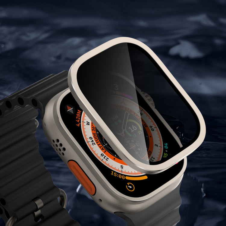 Glas Universal Skærmbeskytter passer til Apple Watch Ultra / Apple Watch Ultra 2 - Sølv#serie_4