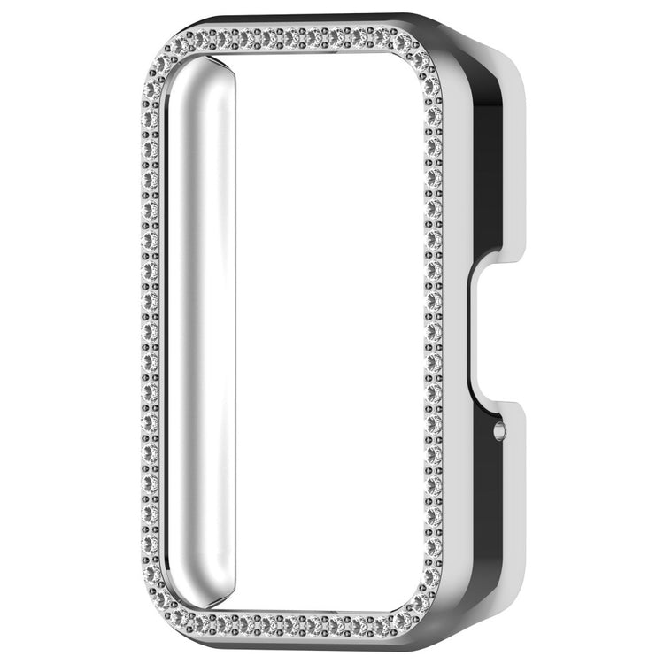 Samsung Galaxy Fit 3 Rhinestone Bumper - Silver#serie_3