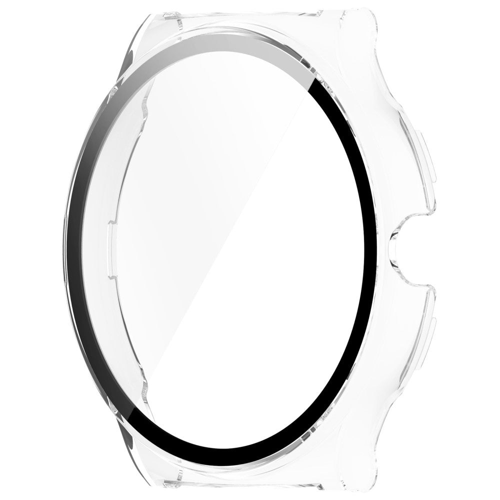 Haylou Solar Lite (R001) Hard Bump resistant Watch Frame Cover with Tempered Glass Screen Film - Black - Transparent#serie_4