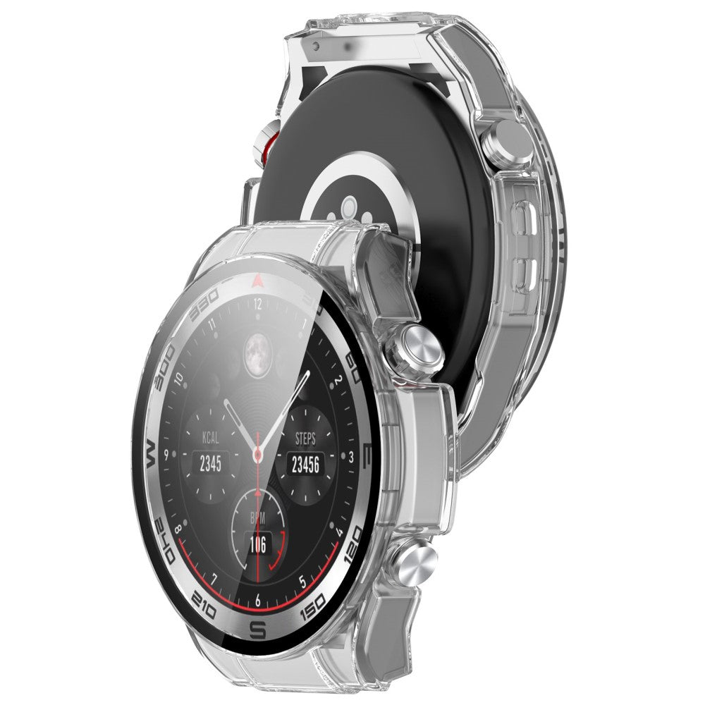 Fashionable Haylou Watch R8 Cover with Screen Protector in Glass - White#serie_4