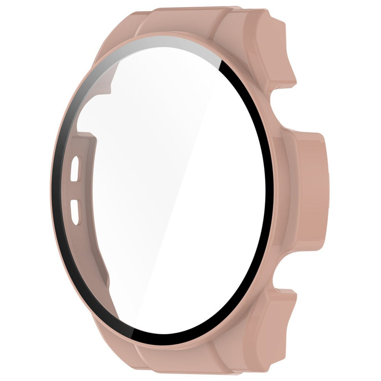 Fashionable Haylou Watch R8 Cover with Screen Protector in Glass - Pink#serie_6