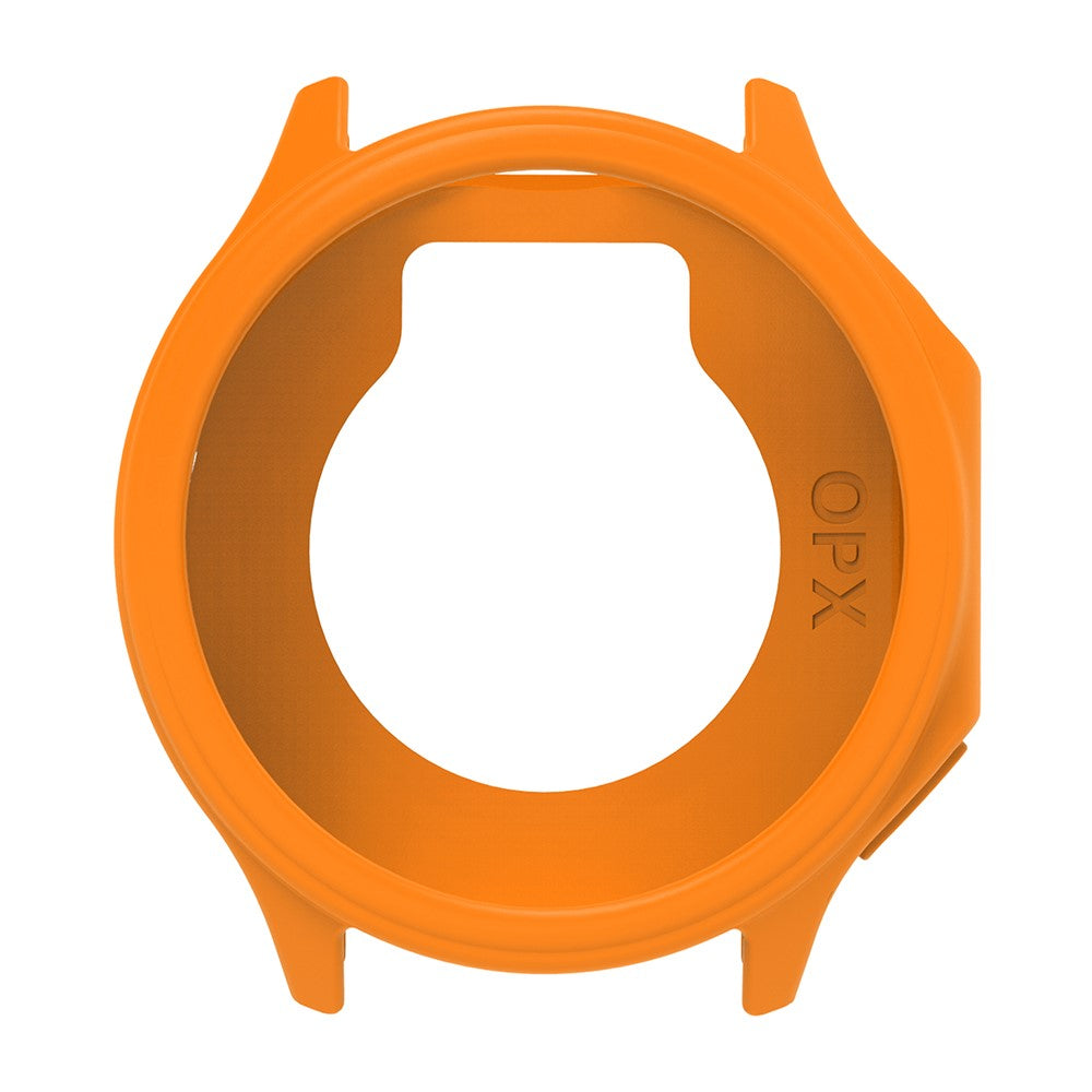 Oppo Watch X Frame Cover Silicone Protection Case Anti-Collision Smartwatch Edge Sleeve - Orange#serie_4