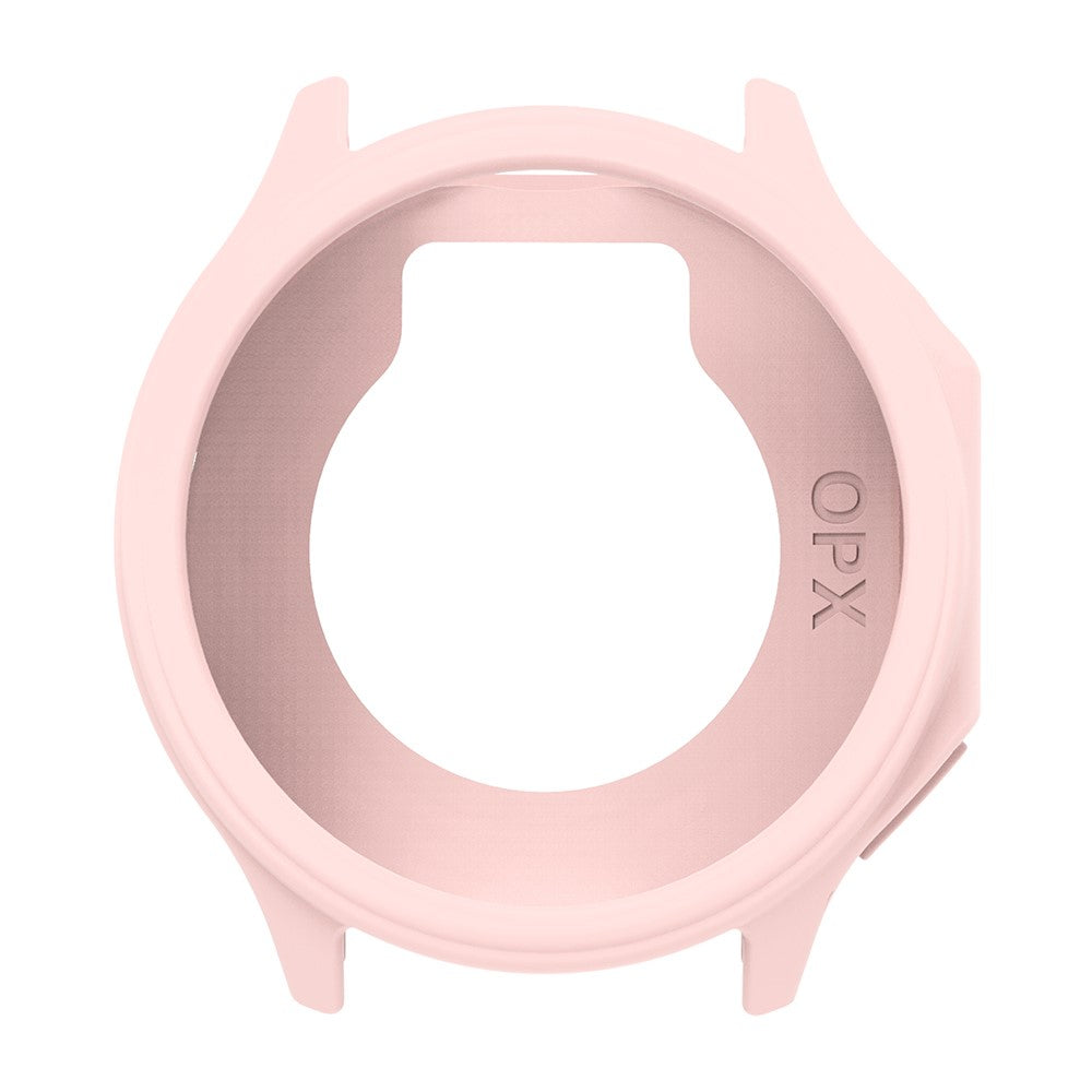 Oppo Watch X Frame Cover Silicone Protection Case Anti-Collision Smartwatch Edge Sleeve - Rose Pink#serie_8