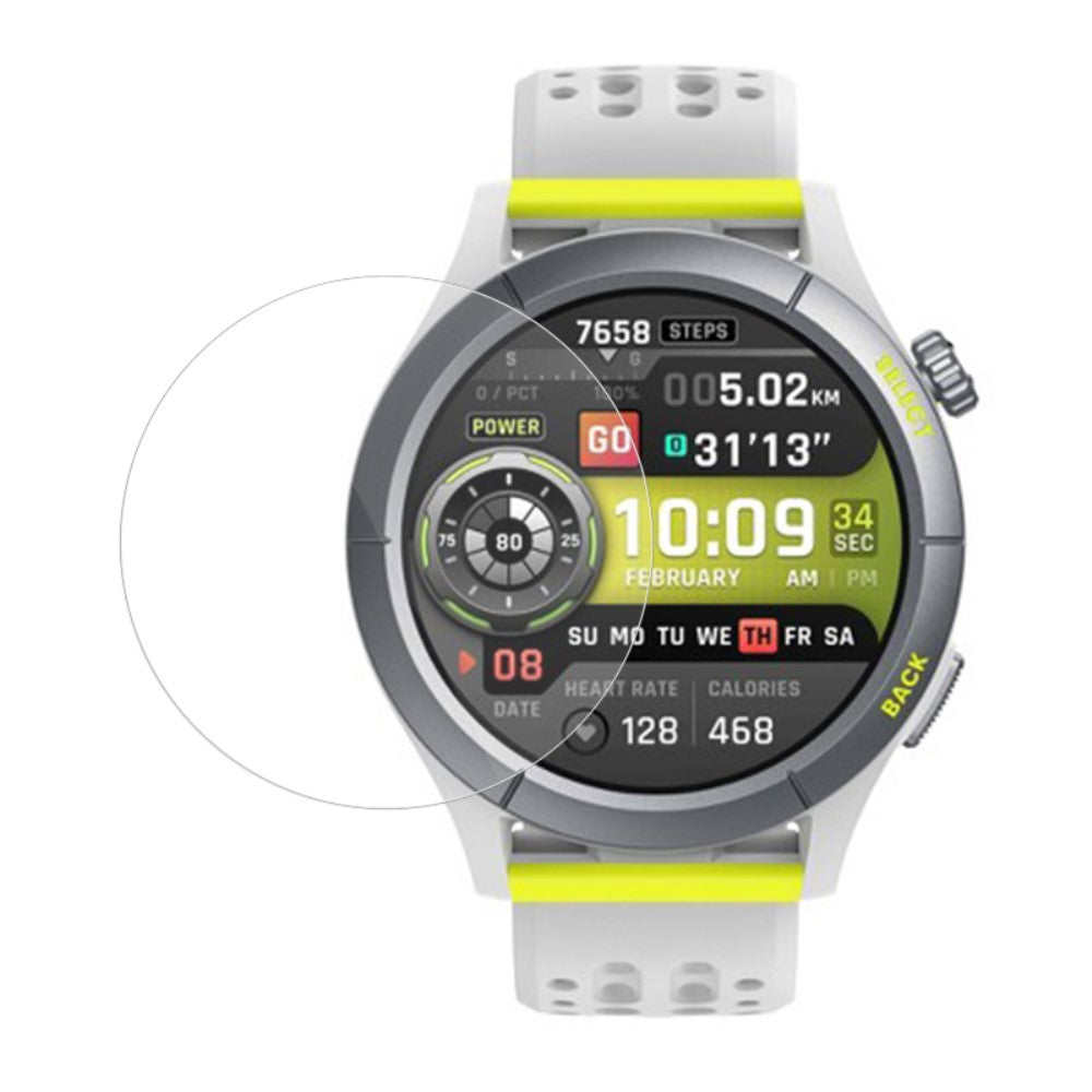 Huami Amazfit Cheetah Round Screen Protector Flexible HD Clear Smart Watch Film#serie_1
