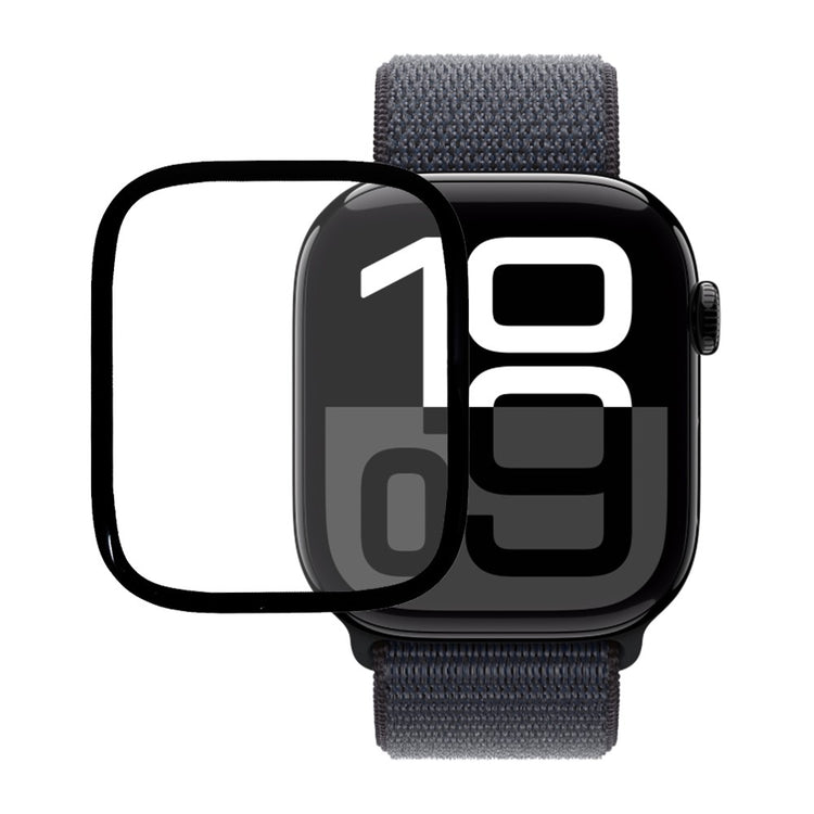 Apple Watch Series 10 46mm Full Screen Protector Black Edge Soft Pliable Smartwatch Screen Film#serie_1