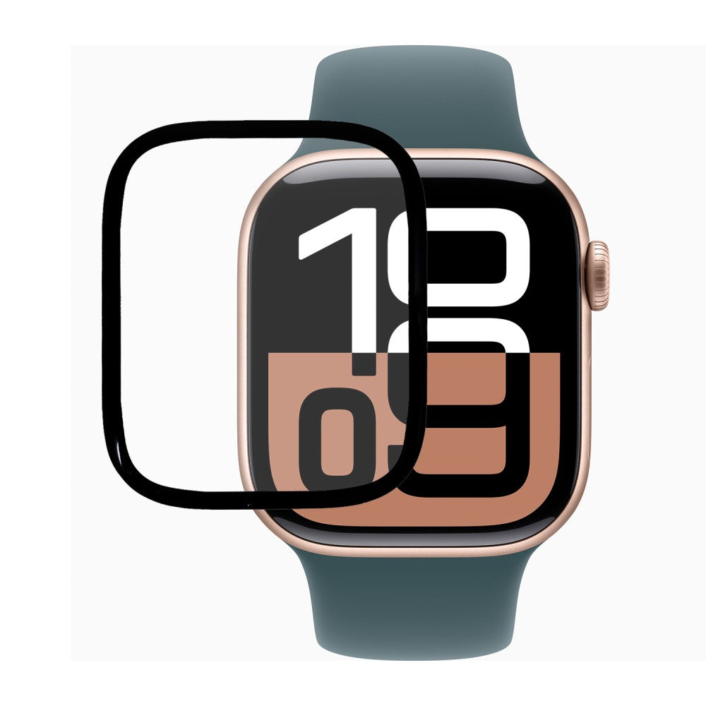 Apple Watch Series 10 42mm Full Screen Protector Black Edge Soft Pliable Smartwatch Screen Film#serie_1