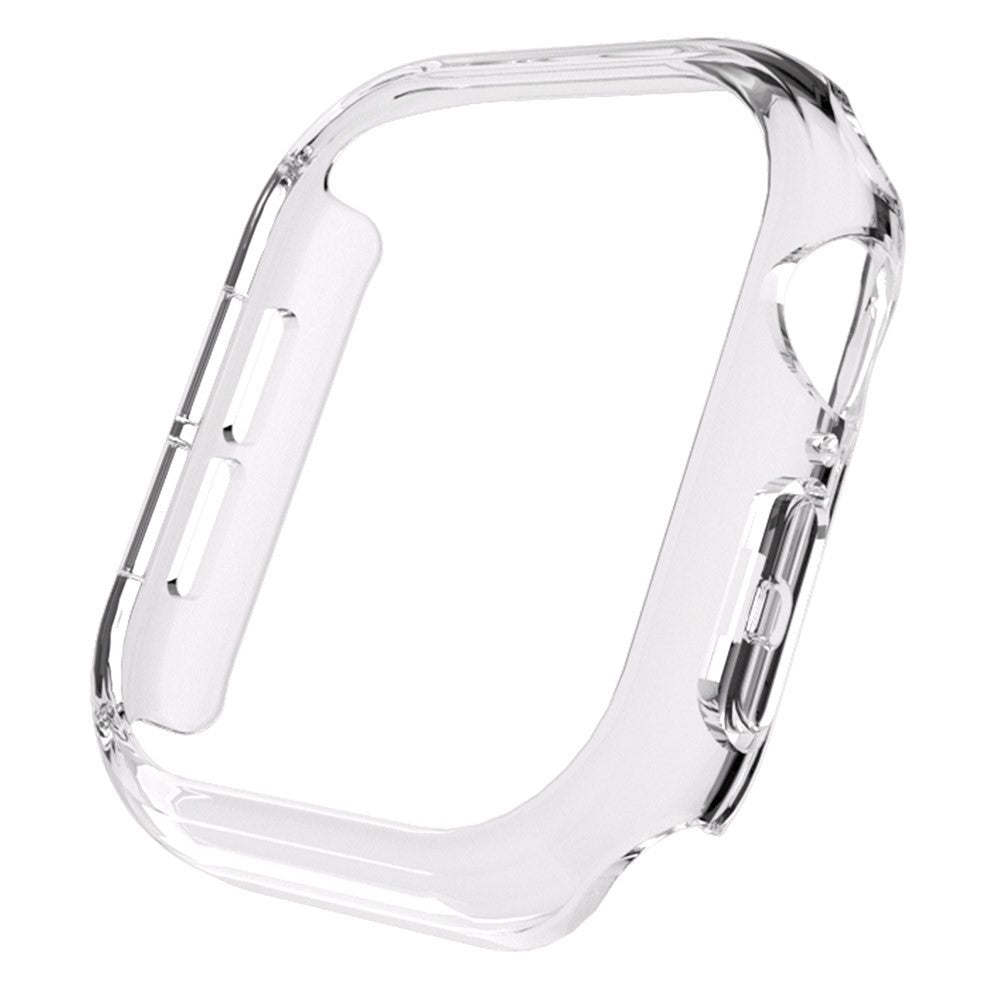 Apple Watch Series 10 42mm Case Electroplated Hollow Hard Bump Resistant Watch Protective Cover - Transparent#serie_2