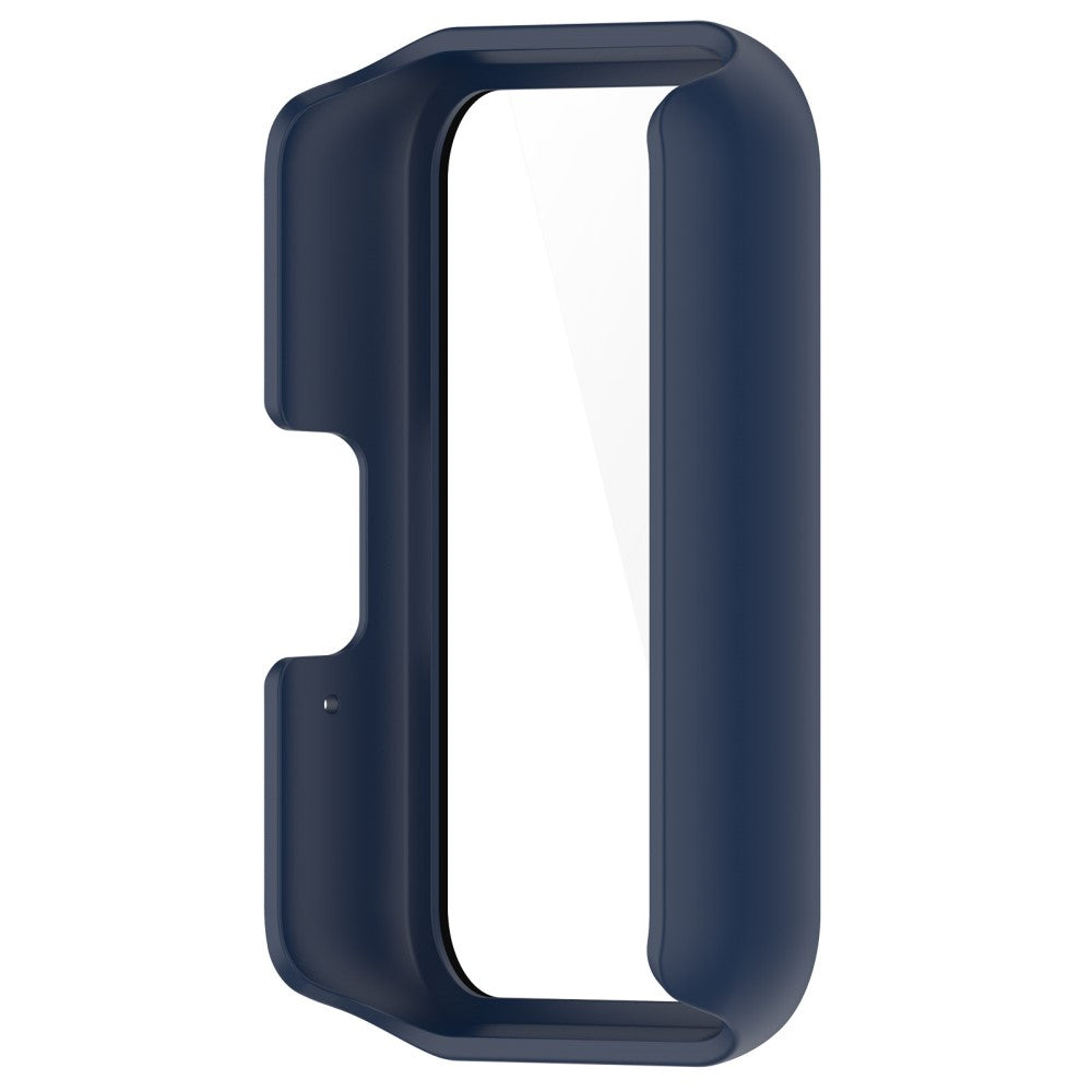 Mega Fashionable Samsung Galaxy Fit 3 Cover with Screen Protector in Plastic and Glass - Blue#serie_7