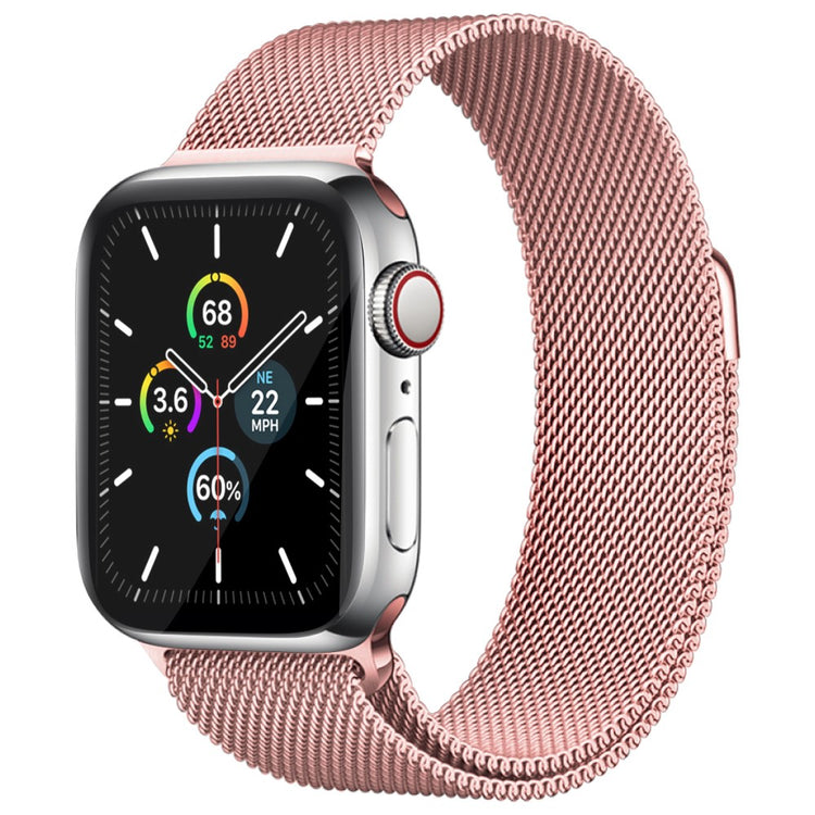 Super Pleasant Apple Smartwatch Metal Universel Strap - Pink#serie_2