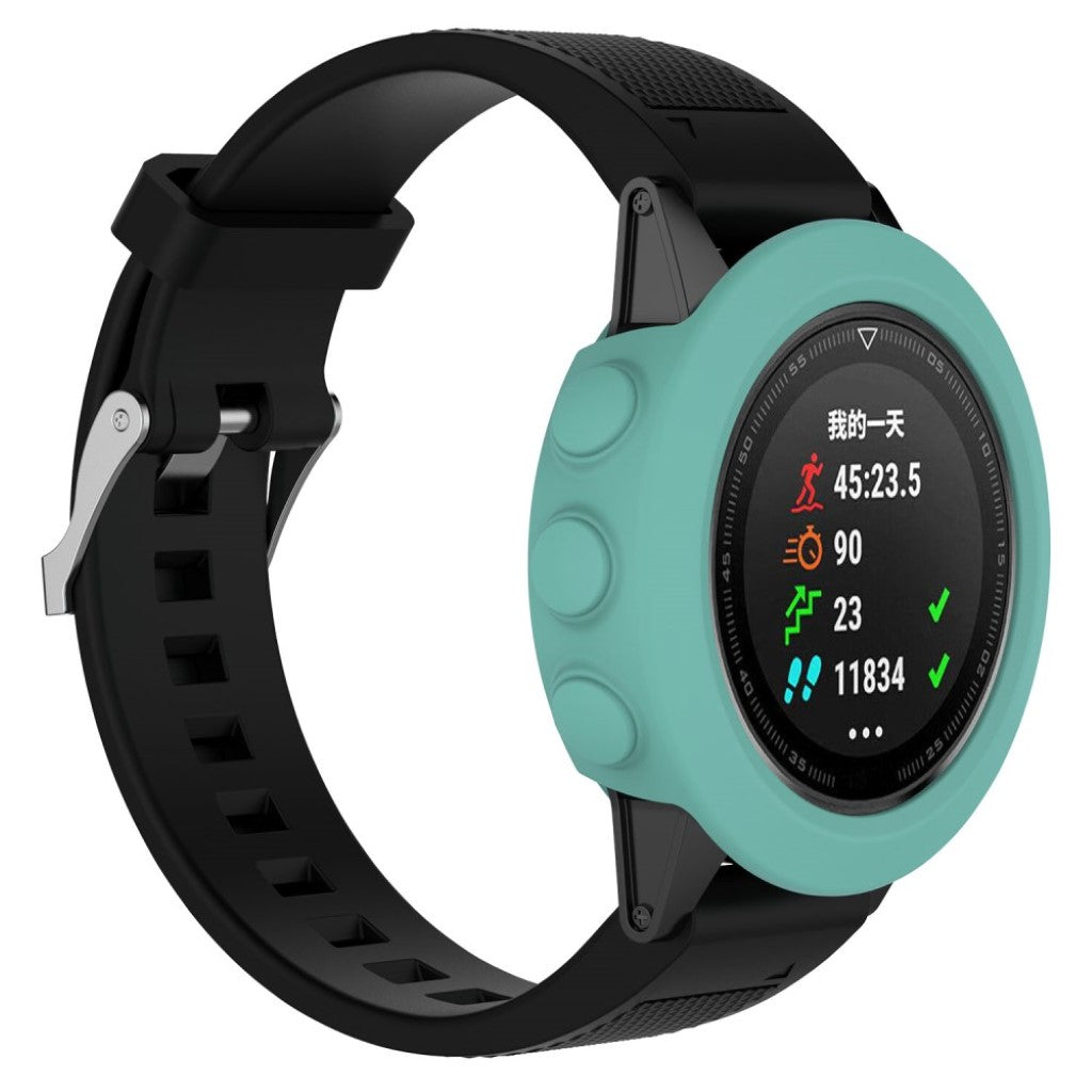 Meget Fed Garmin Fenix 5X / Garmin Tactix Charlie Silikone Cover - Grøn#serie_4