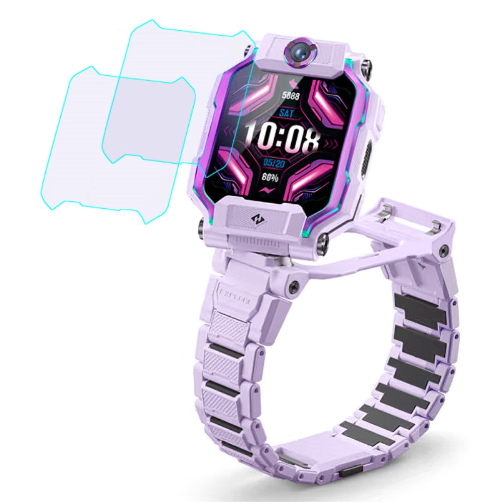 2stk Hærdet Glas Skærmbeskytter passer til XTC Z9 Kids Smart Watch - Gennemsigtig#serie_2