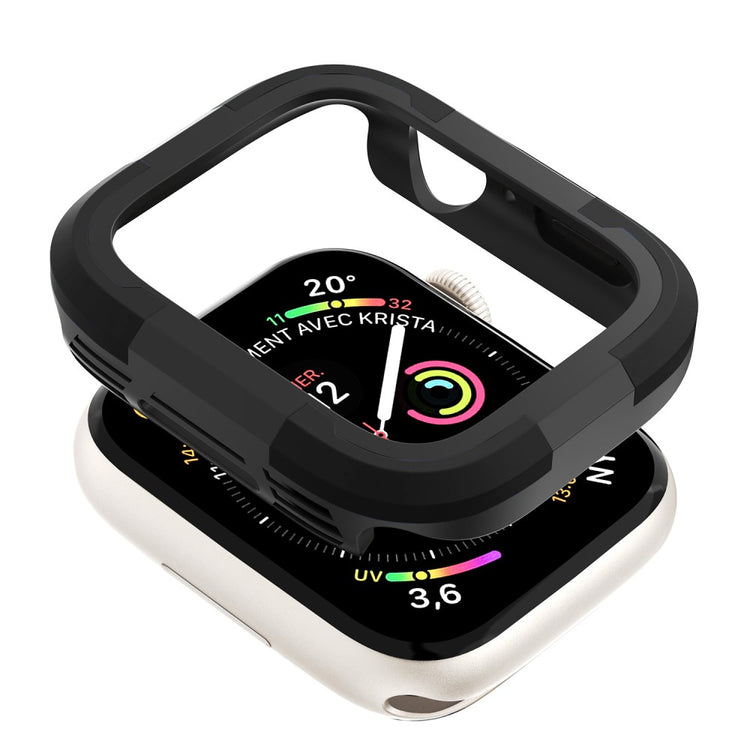 Beskyttende Silikone Bumper passer til Apple Watch Ultra - Sort#serie_2