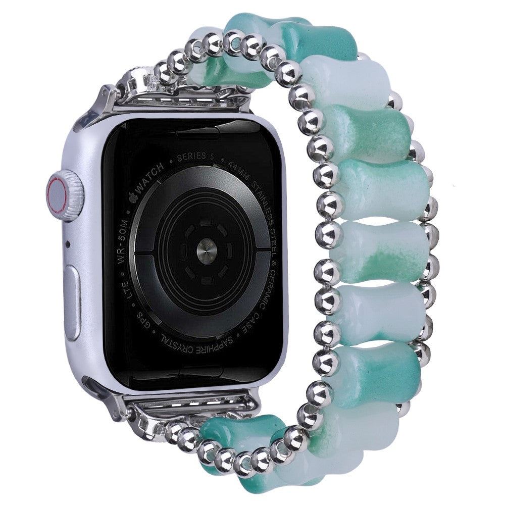 Helt Vildt Slidstærk Plastik Universal Rem passer til Apple Smartwatch - Grøn#serie_4