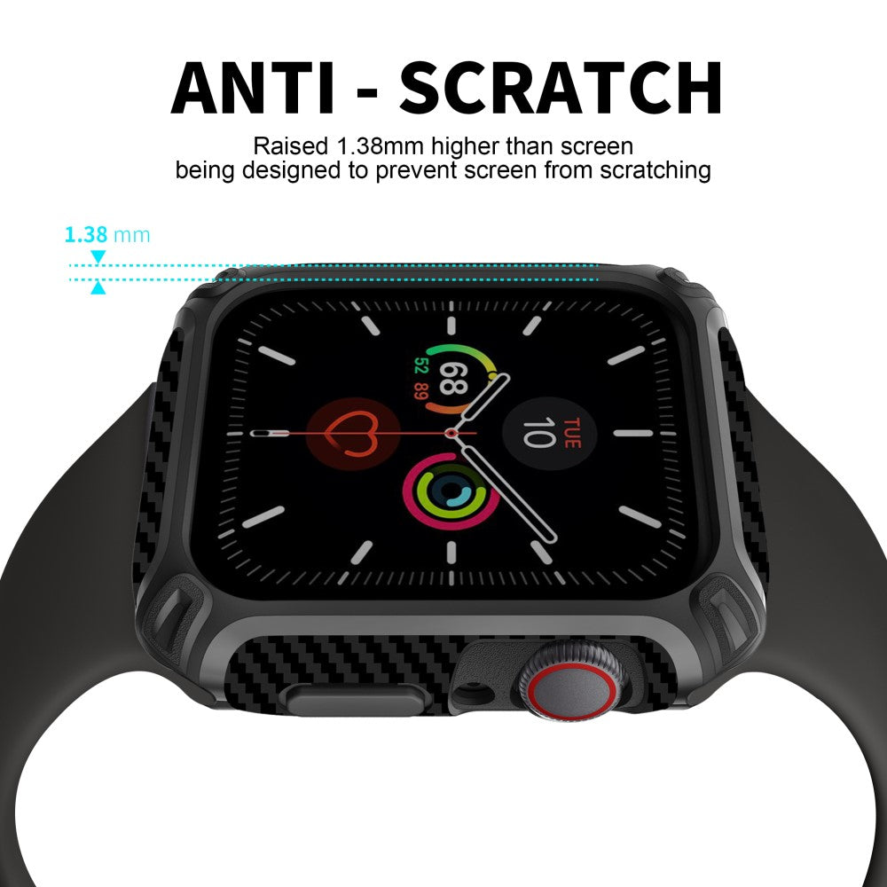 Meget Flot Apple Watch Series 7 45mm / Apple Watch Series 8 (45mm) Silikone Cover - Gennemsigtig#serie_4