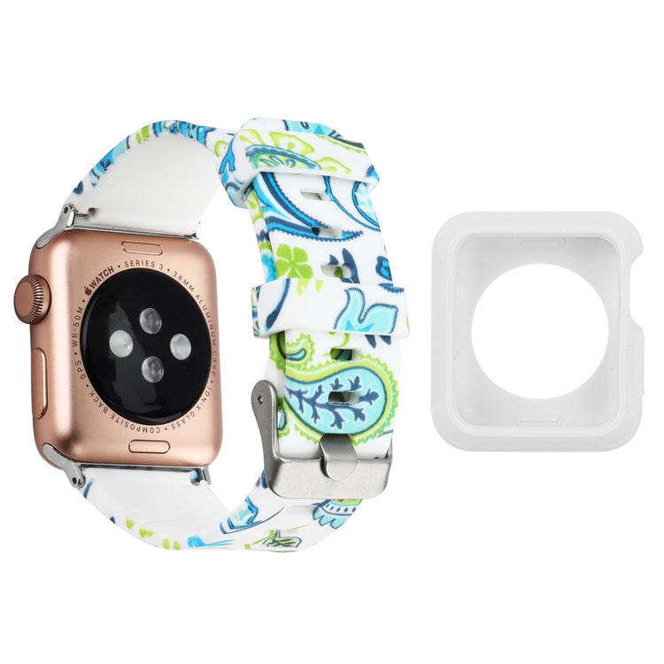 Super Cool Silikone Rem passer til Apple Watch Series 1-3 42mm - Grøn#serie_2