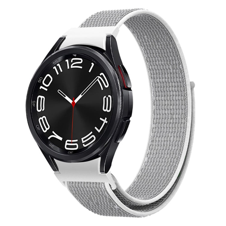 Helt Vildt Cool Nylon Universal Rem passer til Samsung Smartwatch - Sølv#serie_2