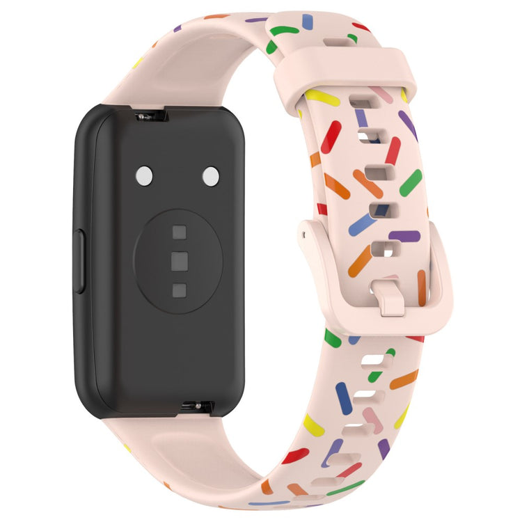 Komfortabel Rem passer til Xiaomi Mi Band 7 - Pink#serie_4