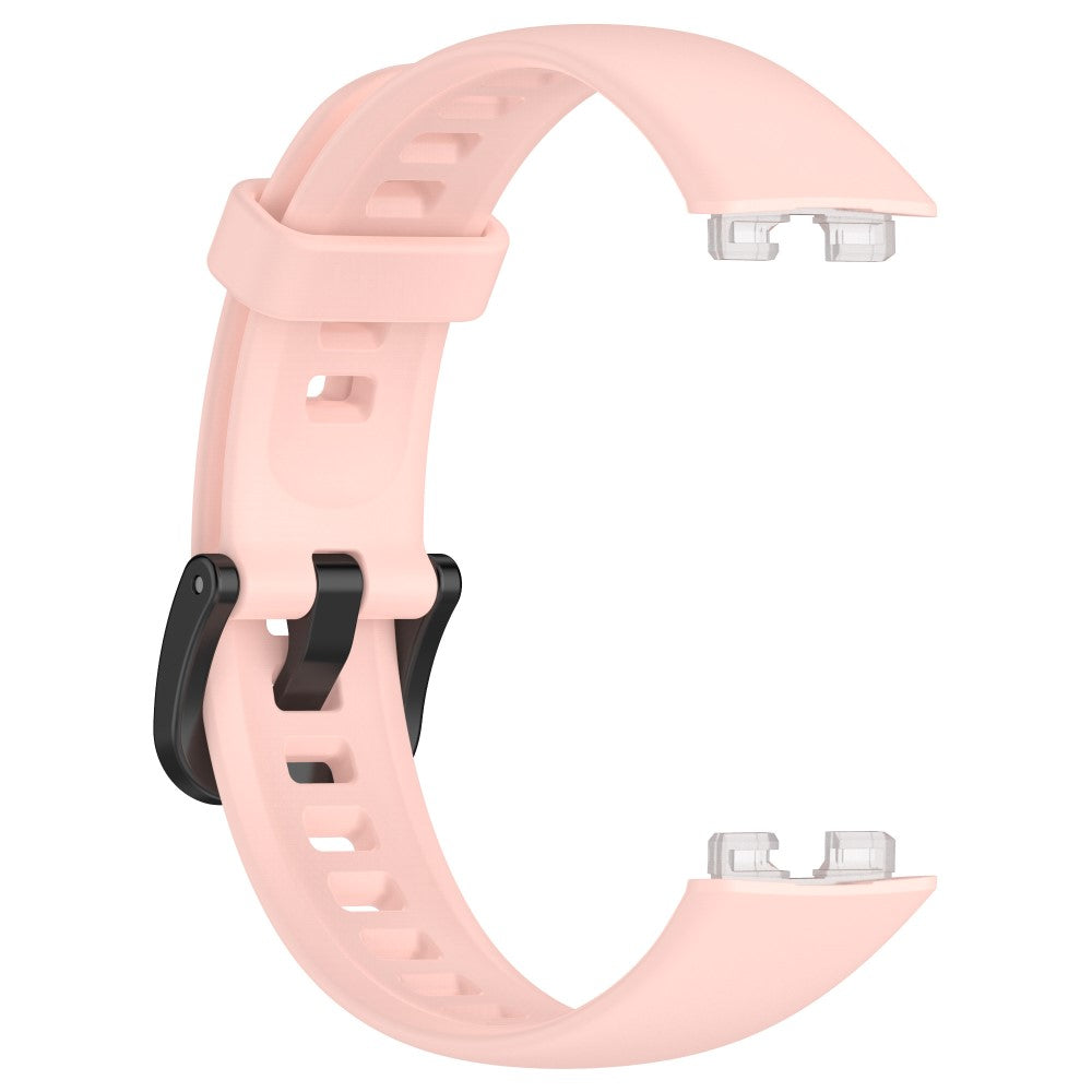 Vildt Elegant Silikone Rem passer til Huawei Band 8 - Pink#serie_4