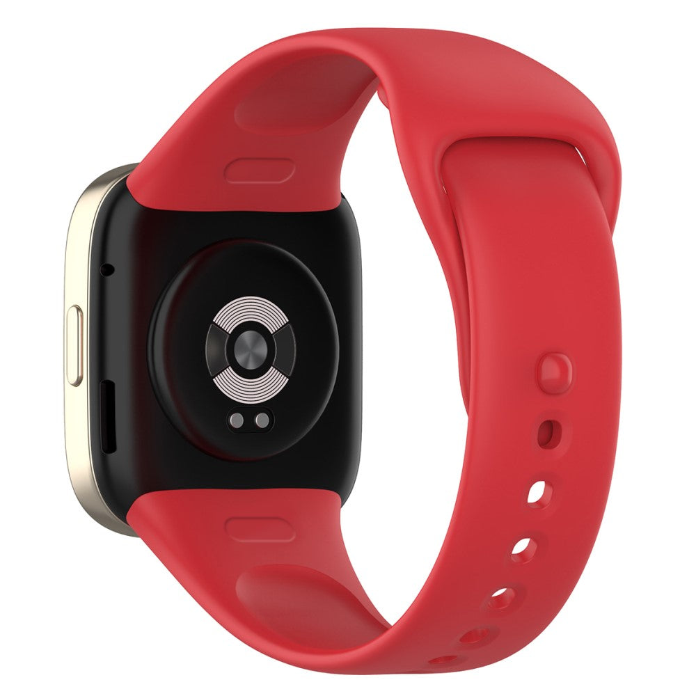 Silikone Universal Rem passer til Xiaomi Redmi Watch 3 / Xiaomi Mi Watch Lite 3 - Rød#serie_13