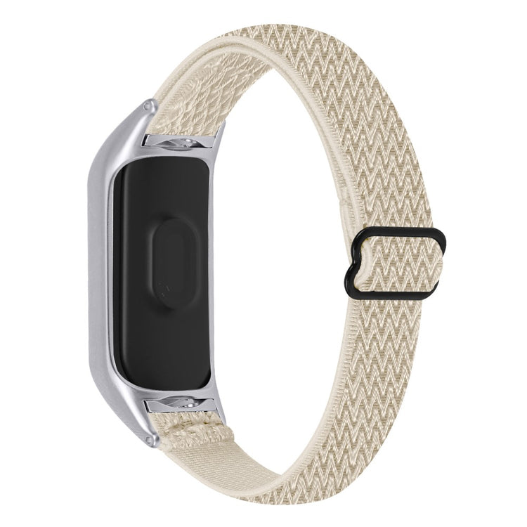 Meget Fantastisk Nylon Rem passer til Xiaomi Smart Band 8 - Hvid#serie_11